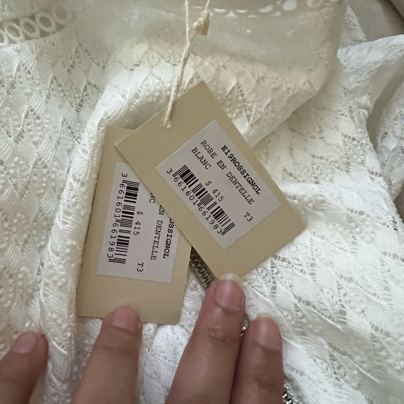 Authentic Maje lace white dress - Picture 10 of 11